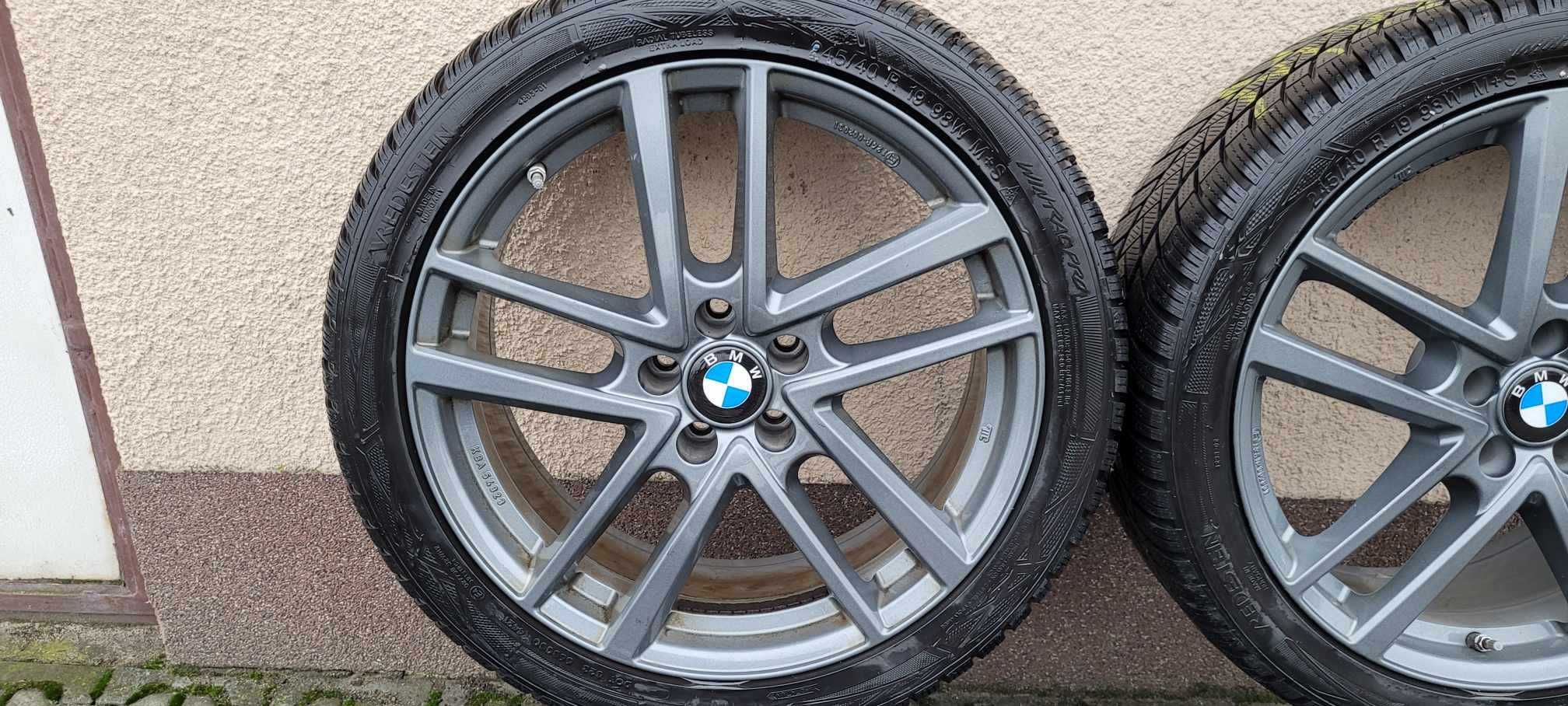 Alufelgi 5X112 BMW z oponami 245/40 R19 zima