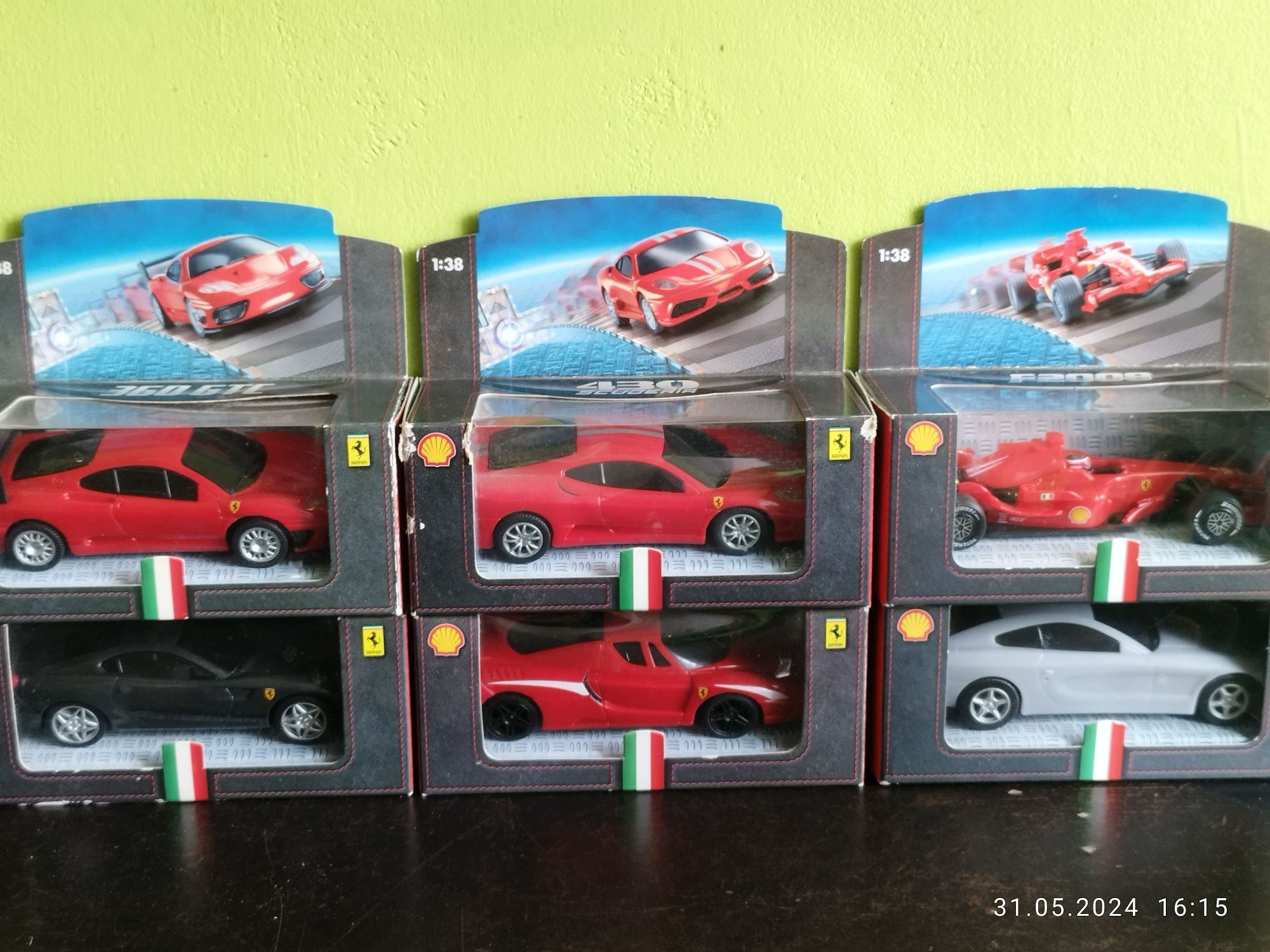 Kolekcja aut Shell Ferrari