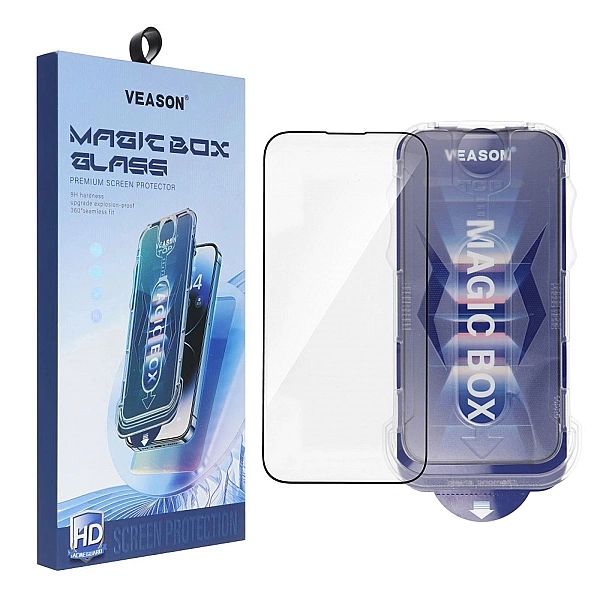 Szkło Hartowane do iPhone 15 Pro , Braders E-Install szybka na cały ek