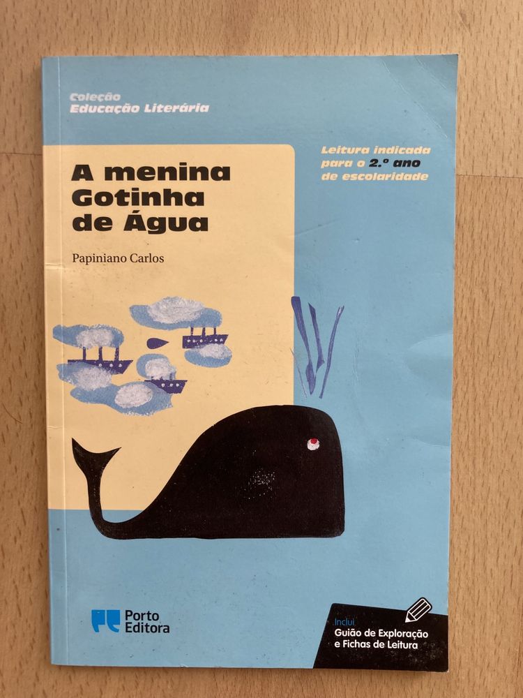 Livro “A menina gotinha de água”