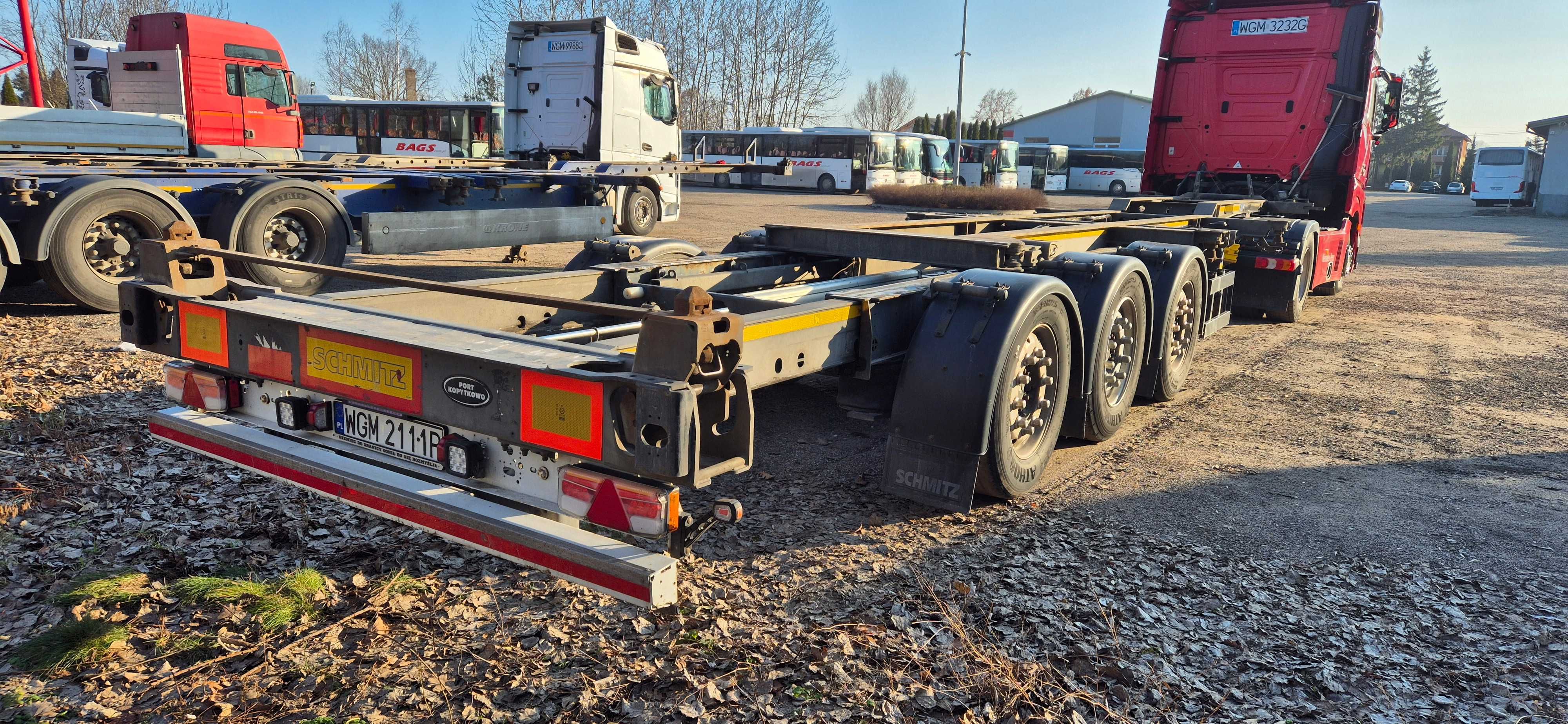 Naczepa pod kontenerowa SCHMITZ CARGOBULL GOTHA SGF S3, SCF24