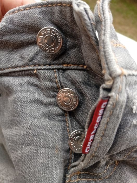 Dsquared2 oryginalne slim stretch jeans damskie jak nowe