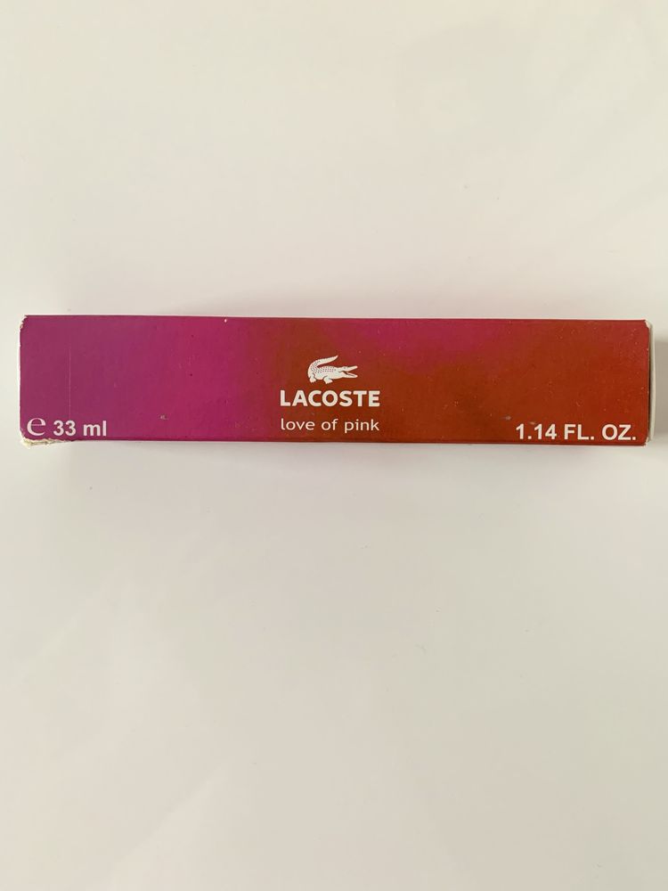 Туалетна вода Love of pink / lacoste 33ml