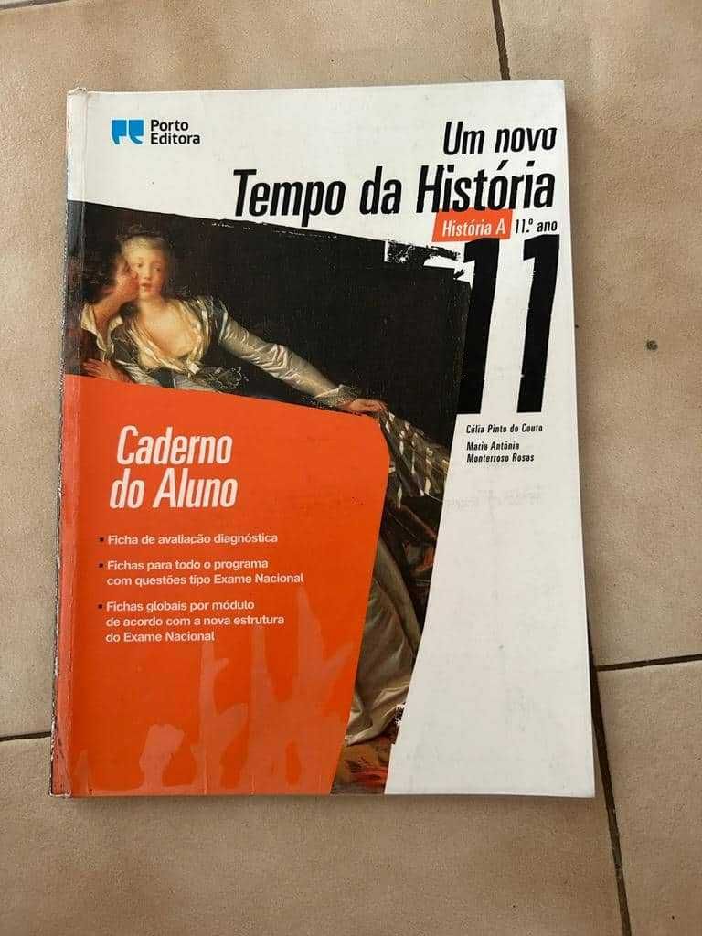 Manuais de História do 11º ano e Caderno de Atividades