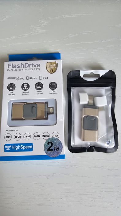 Флешка 2Tb USB накопитель накопичувач адаптер USB-C Apple Iphone