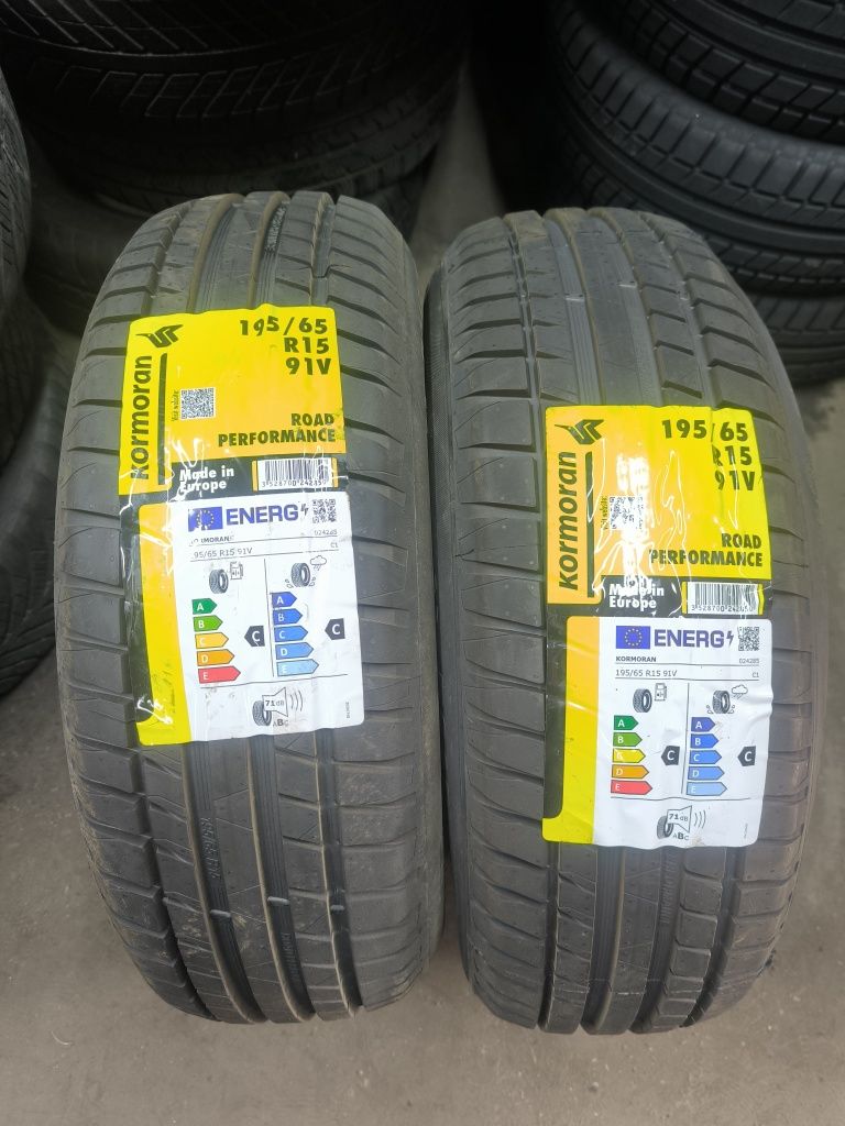 Para nowych opon letnich 195/65 R15 91V Kormoran Road Performance nowe