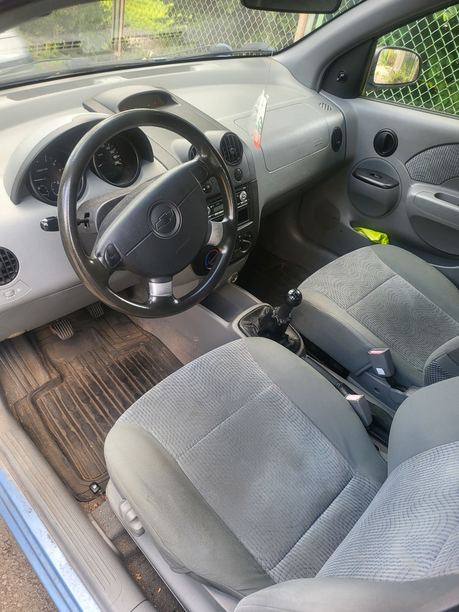 Chevrolet kalos odpala jedzie skręca hamuje