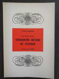 livro: Luís António Vernei “Verdadeiro método de estudar”