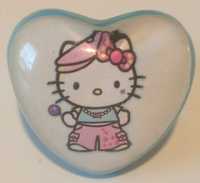 Pierścionek Hello Kitty regulowany serce