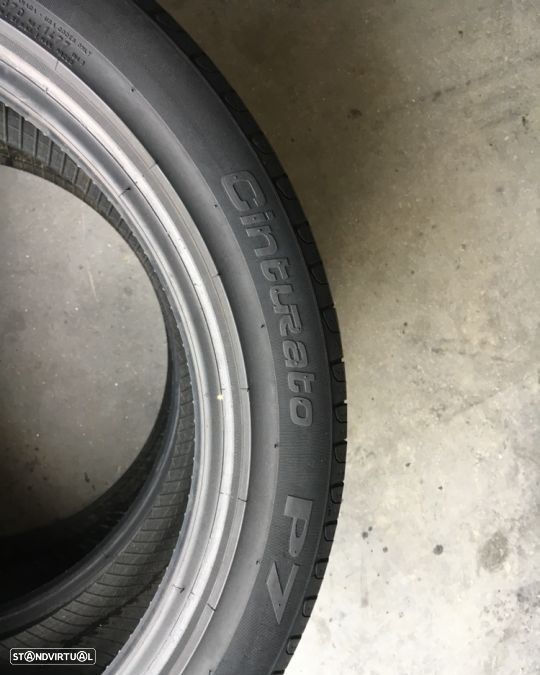 2 pneus semi novos 235-45r18 pirelli -  entrega grátis