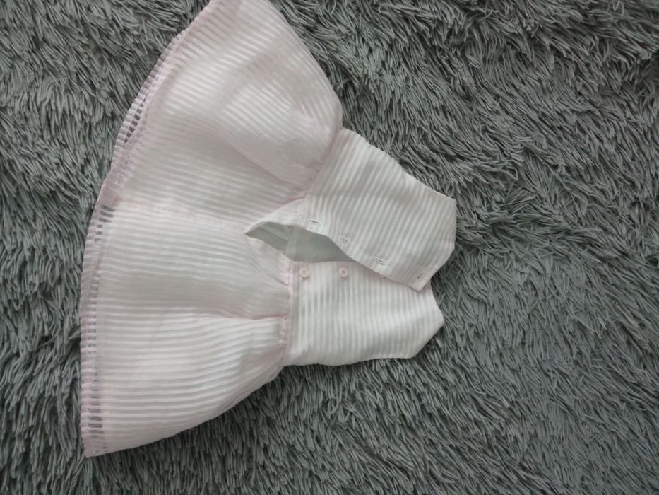 Sukienka różowe paseczki