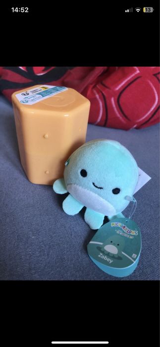 squishmallows micromallows pluszak maskotks Zobey ośmiornica