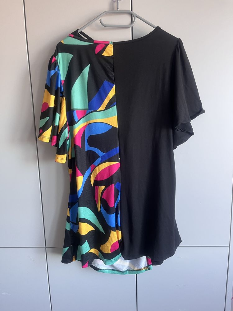 Kolorowa wiosenna bluzka 2xl