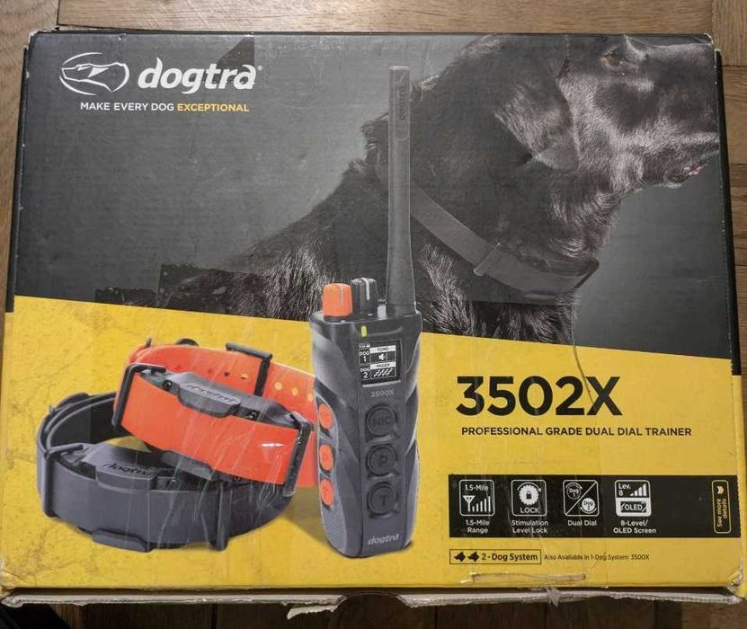 Dogtra 3502X - два ошейника на две собаки..