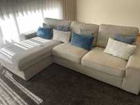 Sofa 3 lugares + chaise longue KIVIK