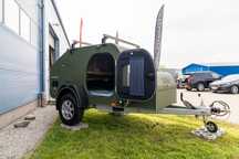 X-LINE  LifeStyle Camper Knott Markiza LED Prysznic Zbiornik 58L FV23%
