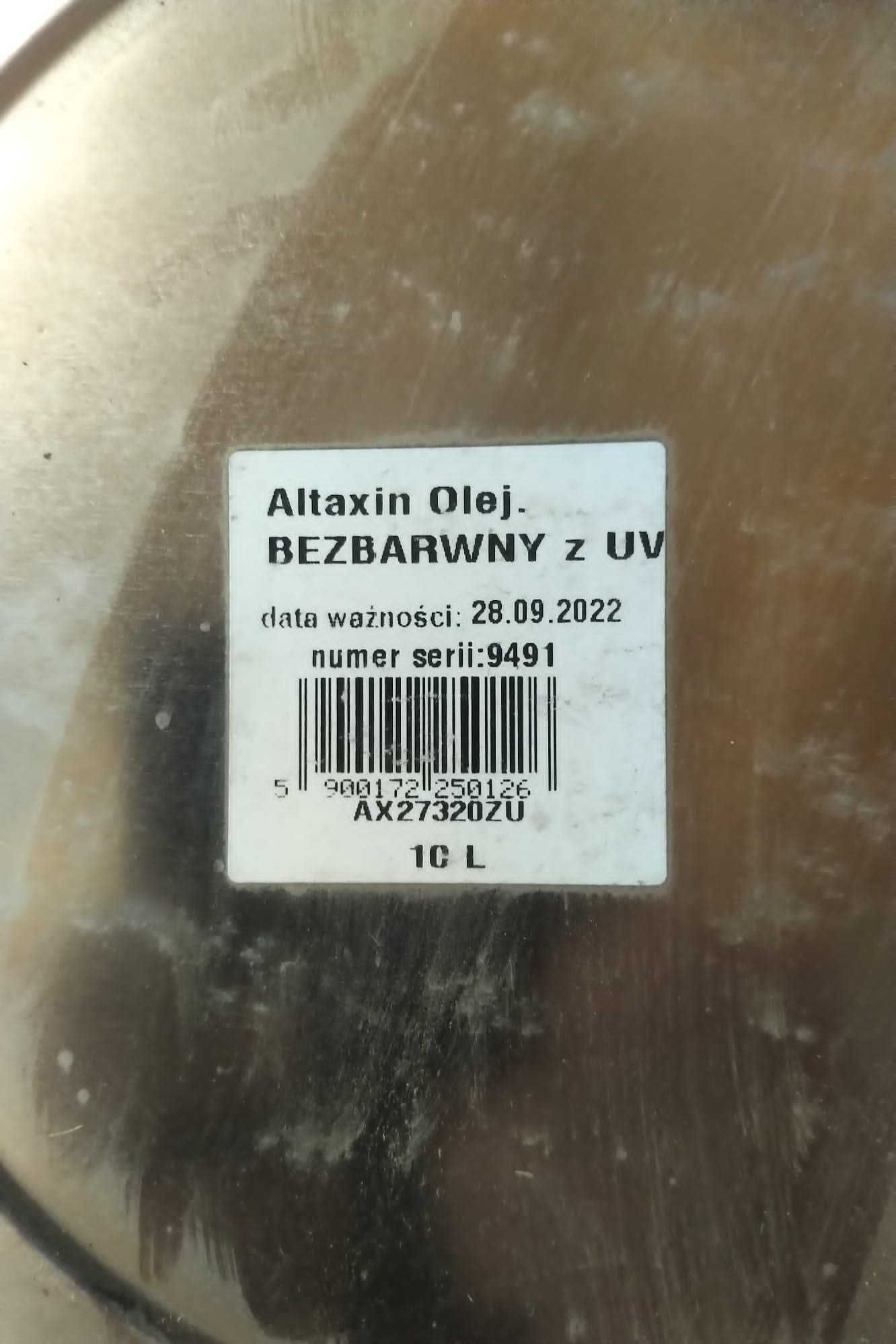 Olej do drewna bezbarwny Altax 4x 10L