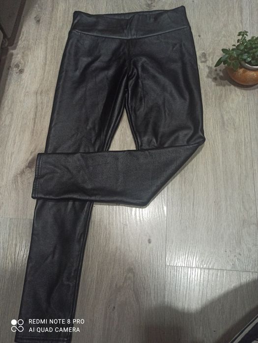 Лосини легінси утеплені під шкіру розмір S