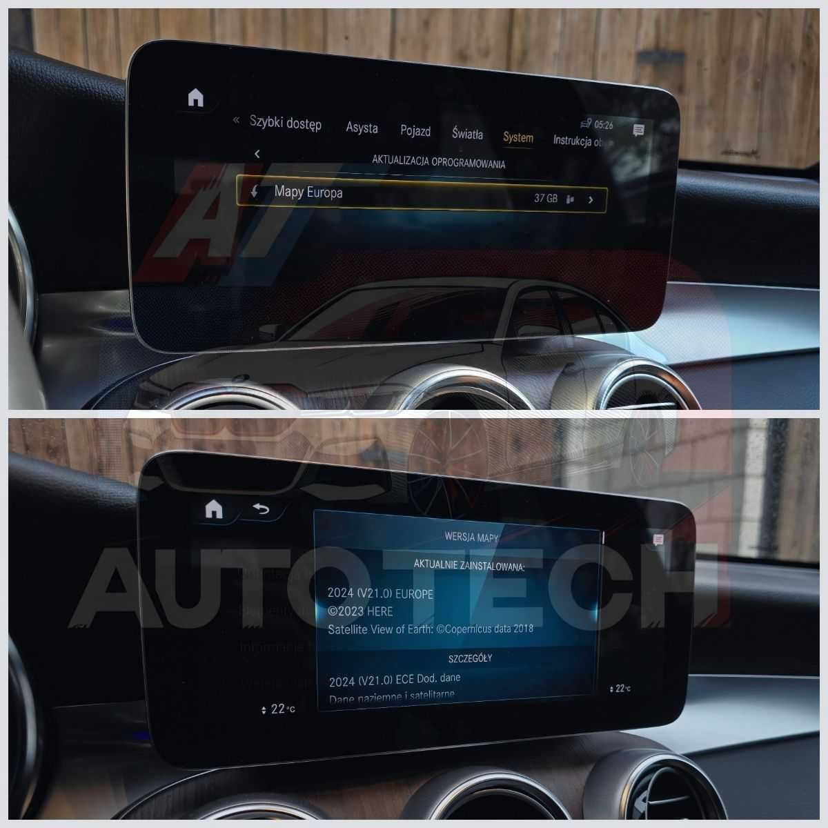 Sprzedam Mapy Navi Przeróbka Lamp Konwersja USA EU Ford Mazda Mercedes