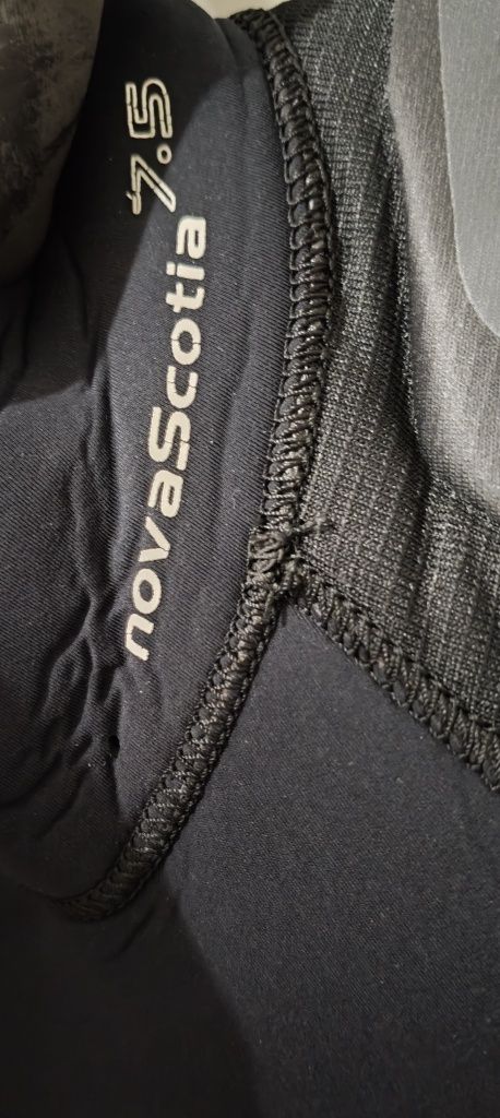 Fato de mergulho ScubaPRO Novascotia Semi Seco 7,5mm Preto M/L