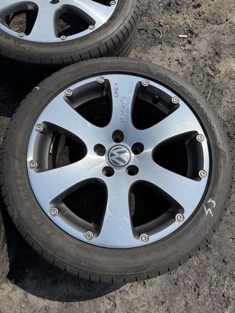 Felgi aluminiowe 5x112 17x6,5j et42 8j et37 Vw Cross