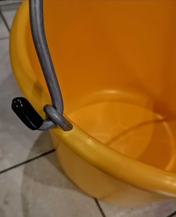 Wiadro budowlane do dźwigów GRIPLINE-C 12 L żółte - 4 SZTUKI