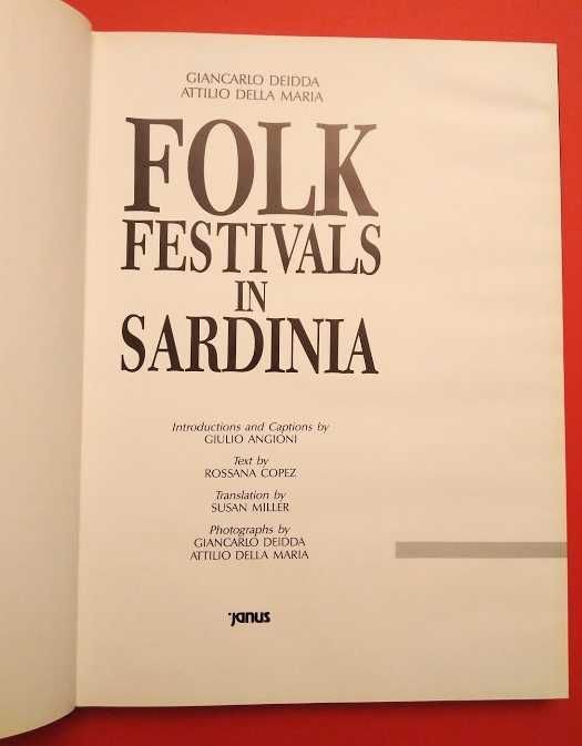 Giancarlo Deidda - Folk Festivals in Sardinia