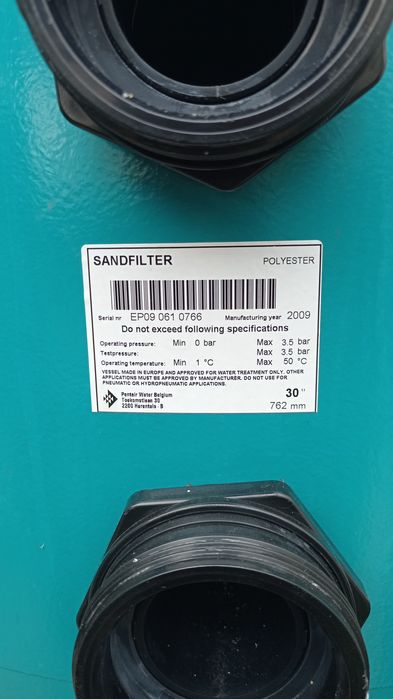 Filtro de areia piscina - partido