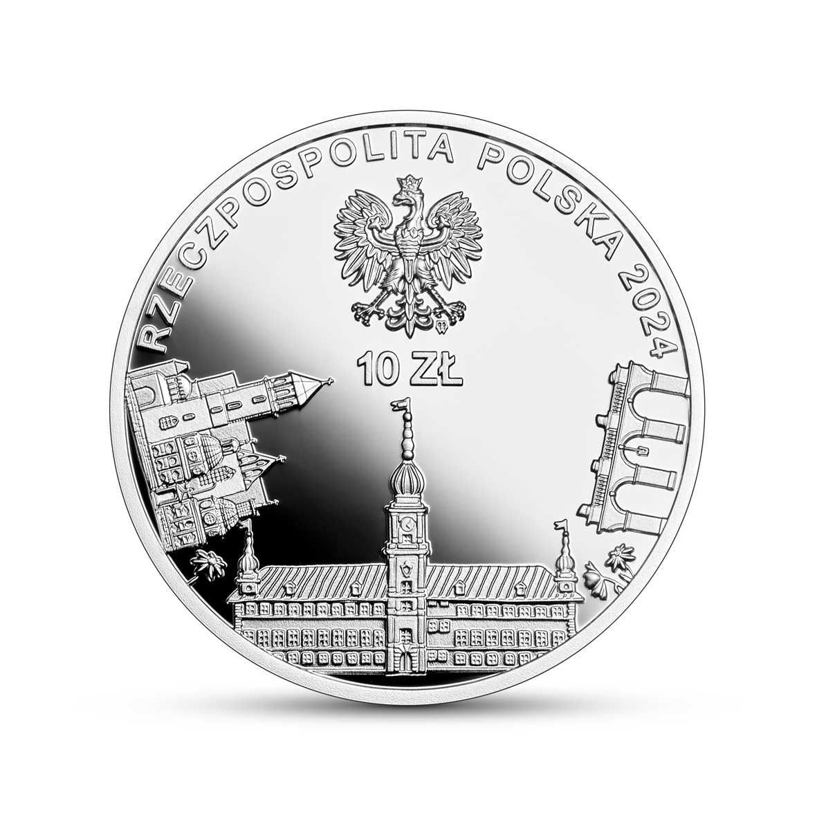 MONETA srebrna okolicznościowa 10 zł "W Polskę wierzę" 2024