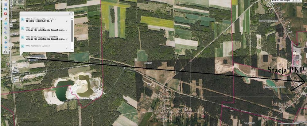 Działka budowlana, T. Kościuszki, 8378m2