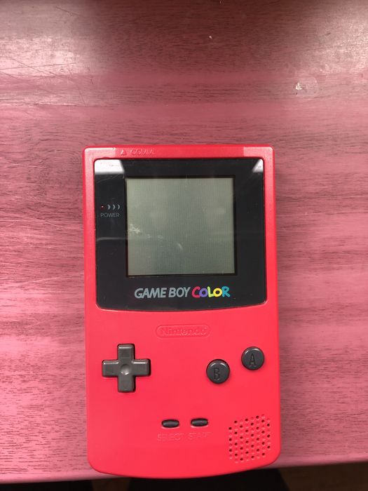 Gameboy color red, czerwony + gra