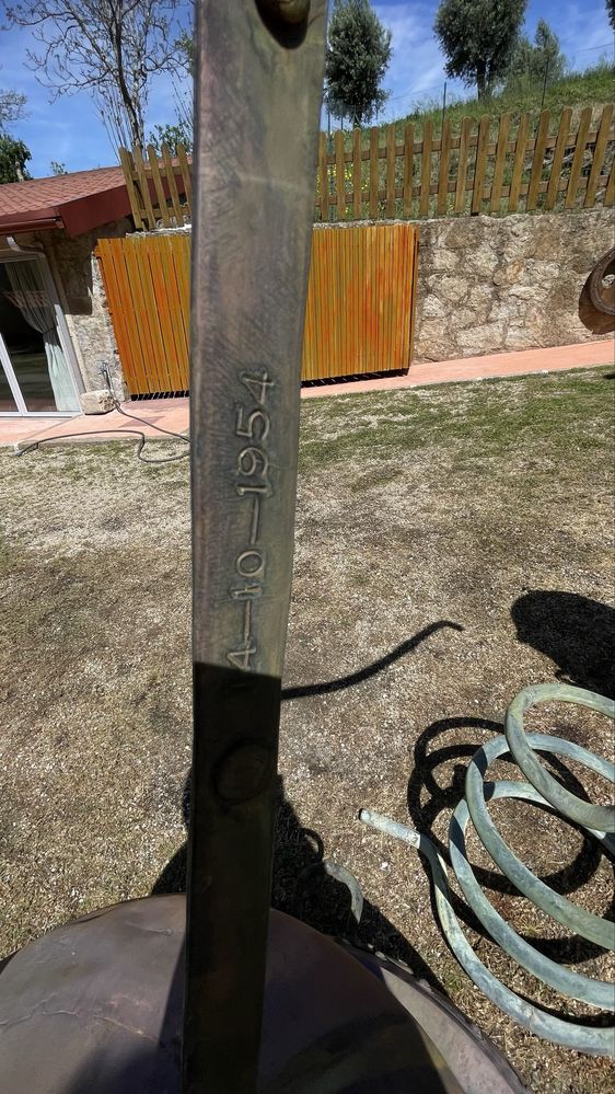 Alambique em cobre, antigo, todo funcional