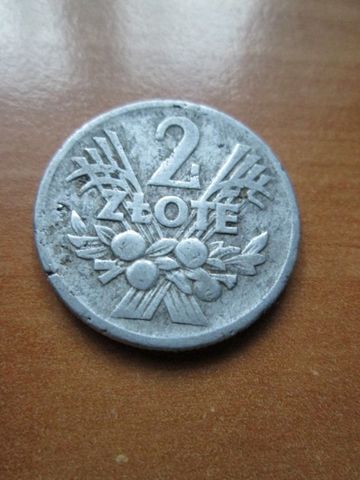 moneta 2zł jagody 1958 rok