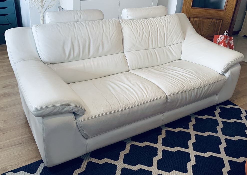 Sofa em pele Chateau D’Ax