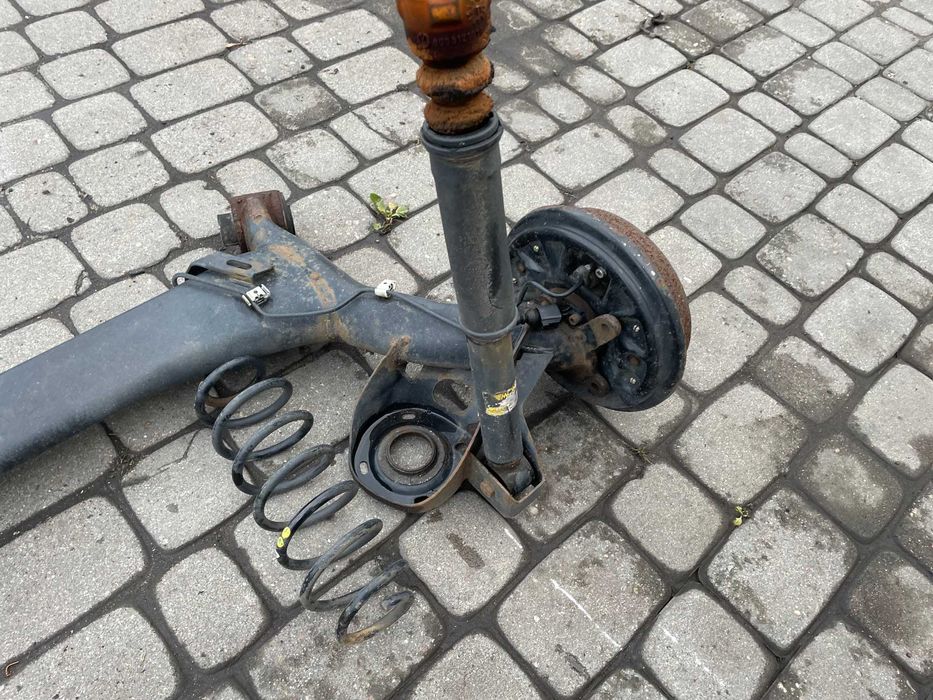 vw polo v 6r belka zawieszenie zwrotnica oś tylna komplet europa