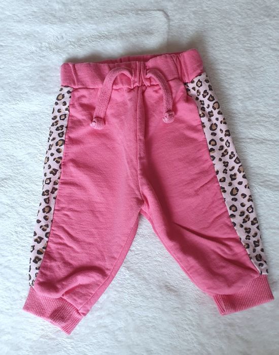 Komplet dresowy różowy bawełniany 3-6 miesięcy studio