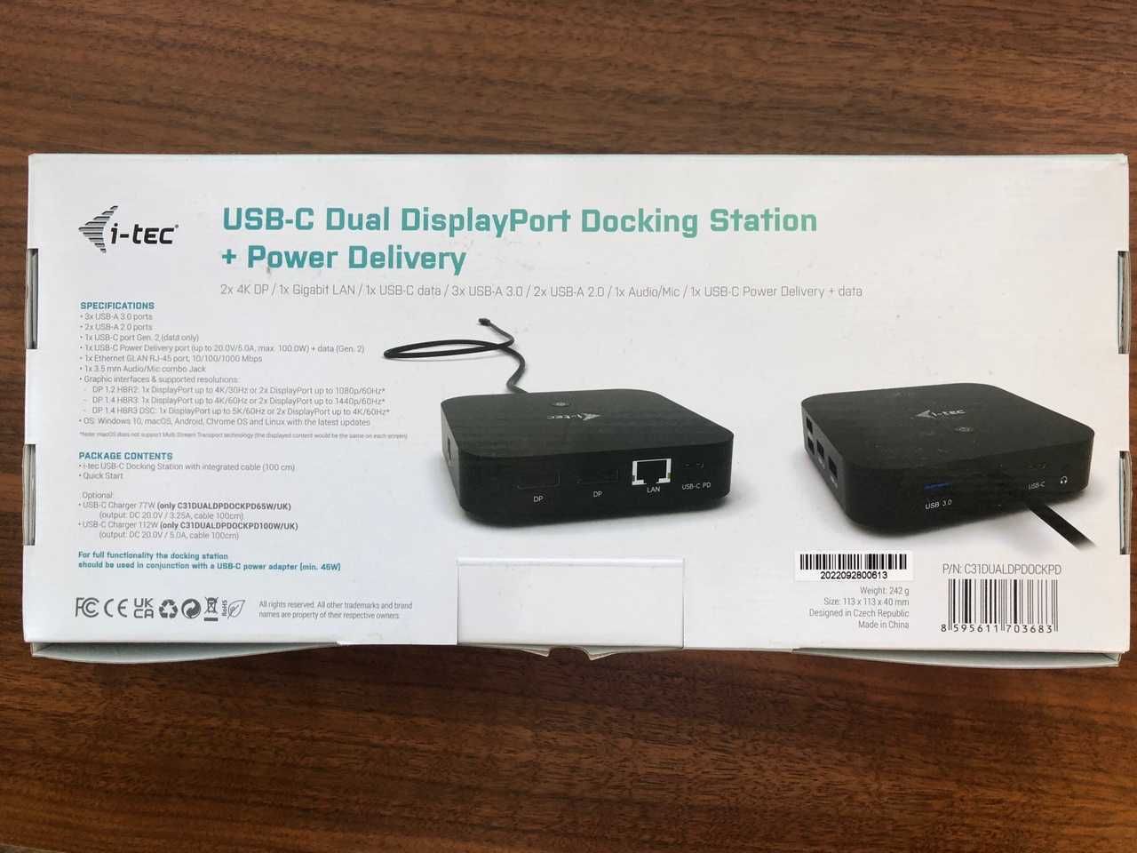 Nowa !! - Stacja dokująca G4 Thunderbolt4 120W plus zasilacz