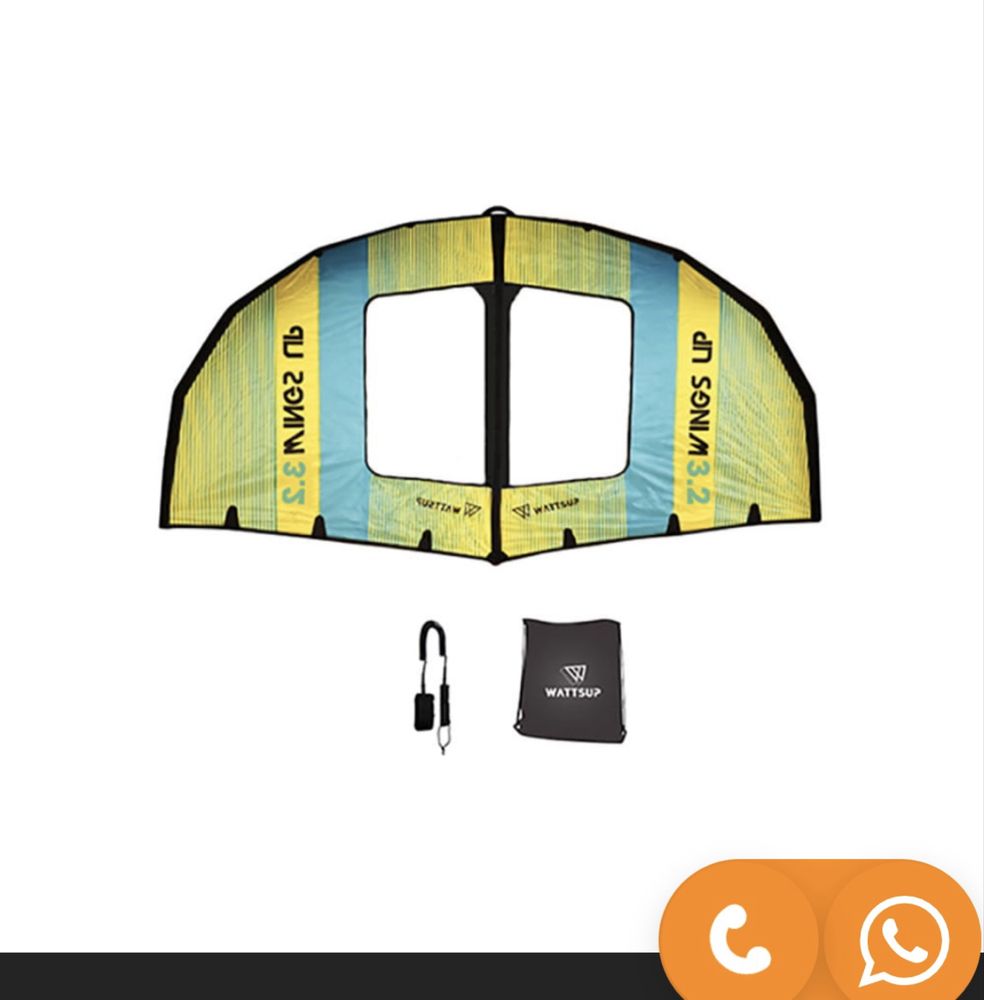 Pompowane skrzydło wingfoil WATTSUP Wing 4.2 (WINGS UP 4.2)