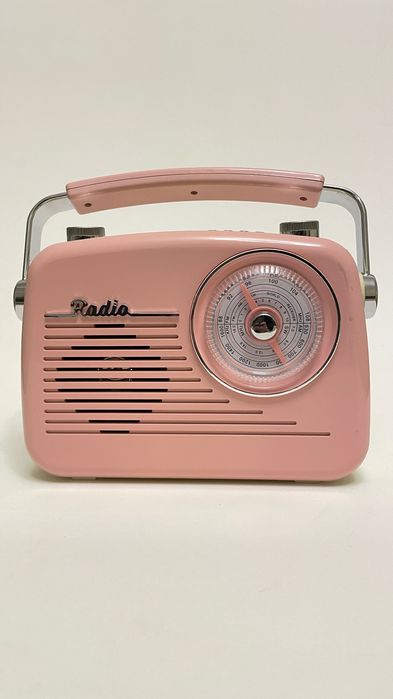 Ретро радио блютуз колонка