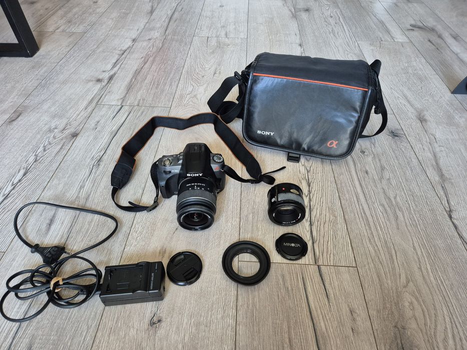 Aparat lustrzanka Sony Alfa 380 A380