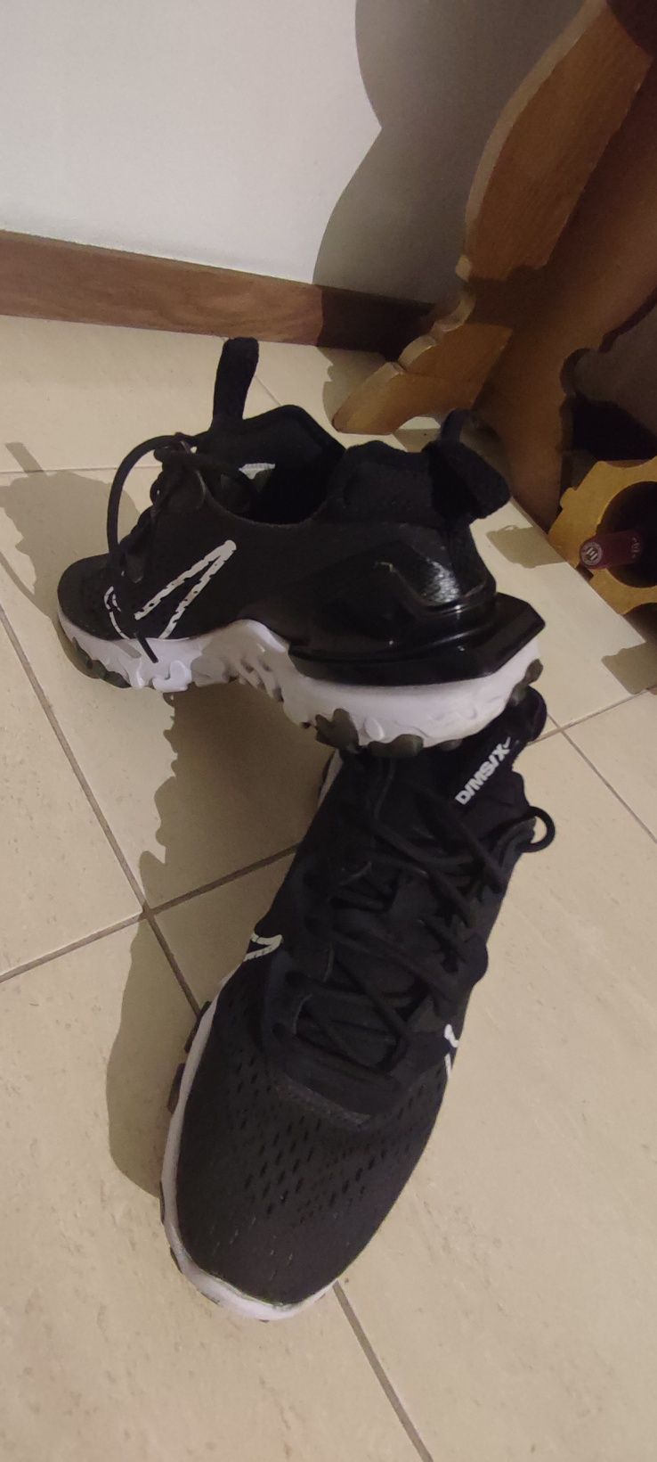 Nike React Vision - Preto/Branco