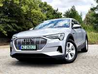 Audi e-tron SalonPL*1Wł*Fvat23%*Aso*4x4*Matrix*Asystent*Pamięci*Gwarancja10.2024