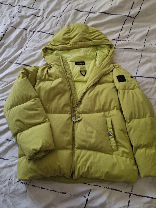 зимова куртка-пуховик з капюшоном (Stone Island)