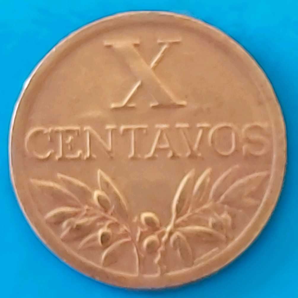 X Centavos de 1965, Republica Portuguesa