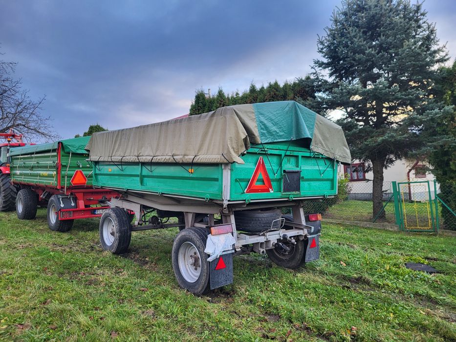 Przyczepa wywrotka 3 strony d47,d732