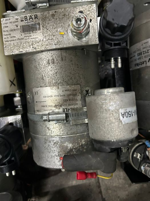 Silnik windy Bar do ciężarówki