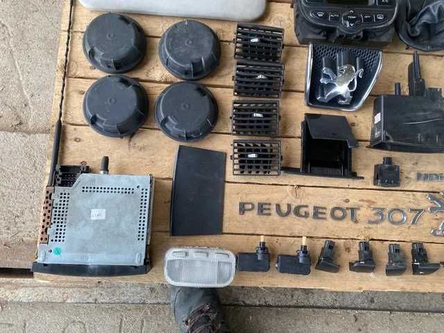 Peças Peugeot 307, quadrante, rádio, módulo AC etc…|USADO