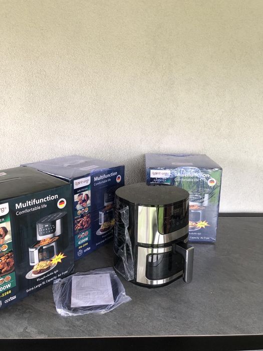 аерогриль аерофритюрница  мультипіч фритюрниця аерогріль 8 л