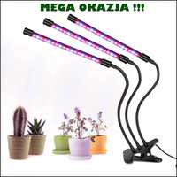 3 x Lampa do wzrostu roślin + pilot MEGA OKAZJA