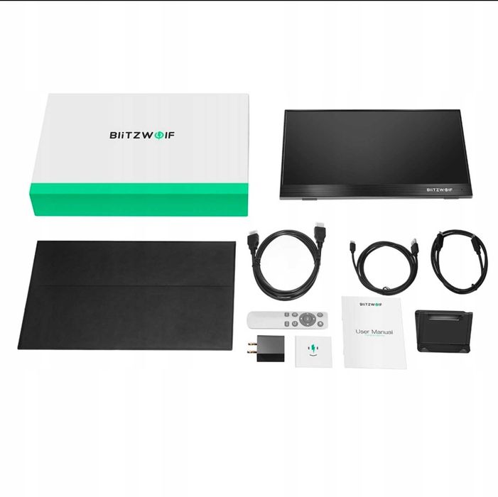 Przenośny Monitor BlitzWolf BW-PCM2 13.3" cala FHD IPS USB-C HDMI HDR